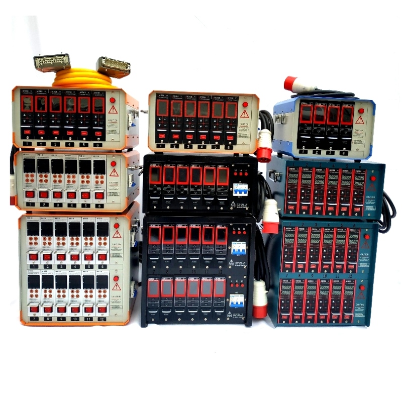 1-48 مجموعات من صناديق التحكم في درجة حرارة قناة الحرارة